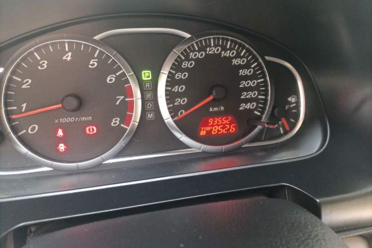 Used Mazda 6 2013 2.0L Automatic Fashion Edition Odometer Close Up
