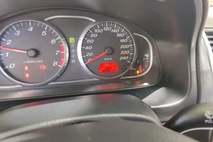 Used Mazda 6 2013 2.0L Automatic Fashion Edition Odometer Close Up