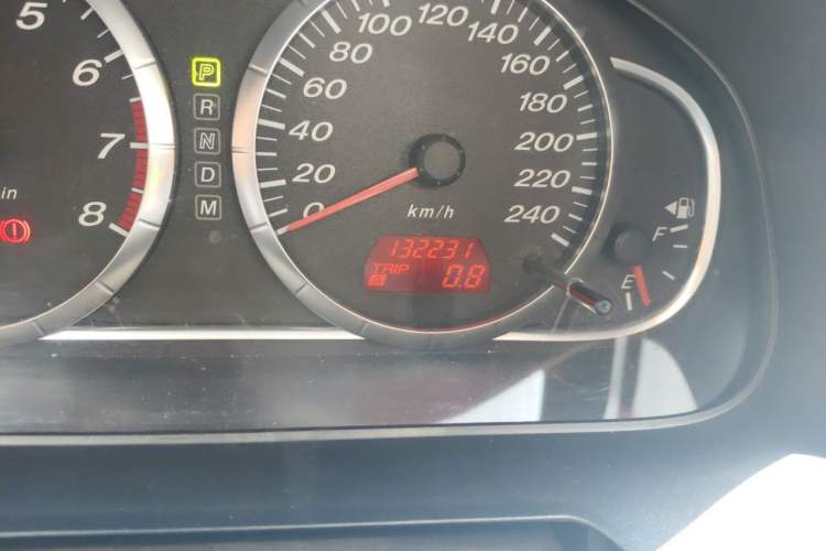 Used Mazda 6 2013 2.0L Automatic Fashion Edition Odometer Close Up