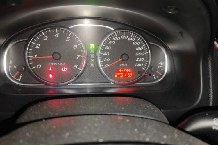 Used Mazda 6 2013 2.0L Automatic Fashion Edition Odometer Close Up