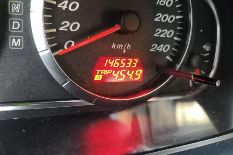 Used Mazda 6 2013 2.0L Automatic Fashion Edition Odometer Close Up