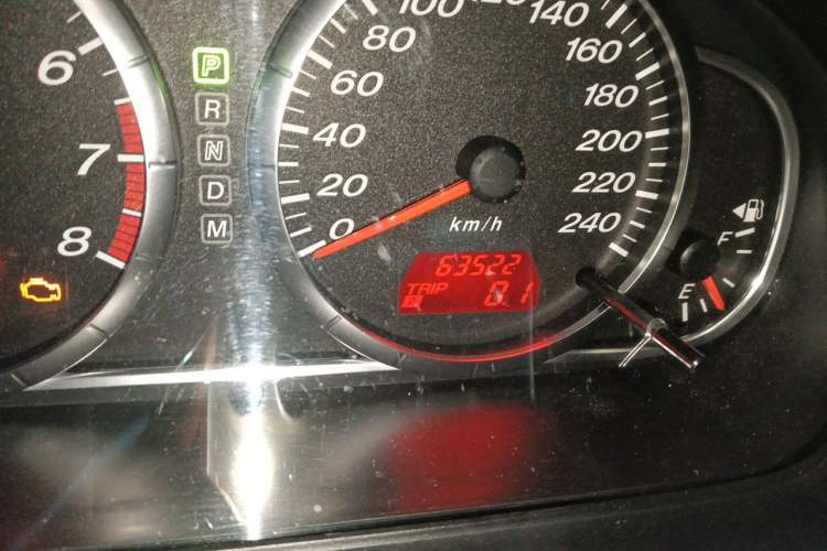 Used Mazda 6 2013 2.0L Automatic Fashion Edition Odometer Close Up