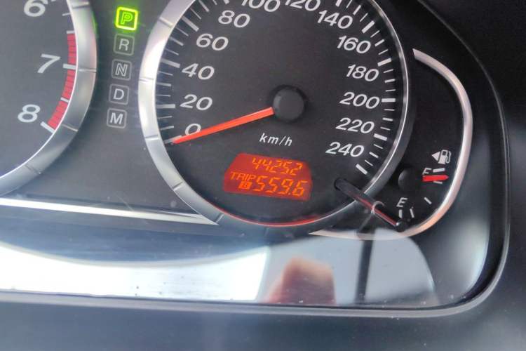 Used Mazda 6 2013 2.0L Automatic Fashion Edition Odometer Close Up