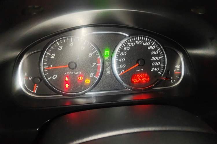 Used Mazda 6 2013 2.0L Automatic Fashion Edition Odometer Close Up