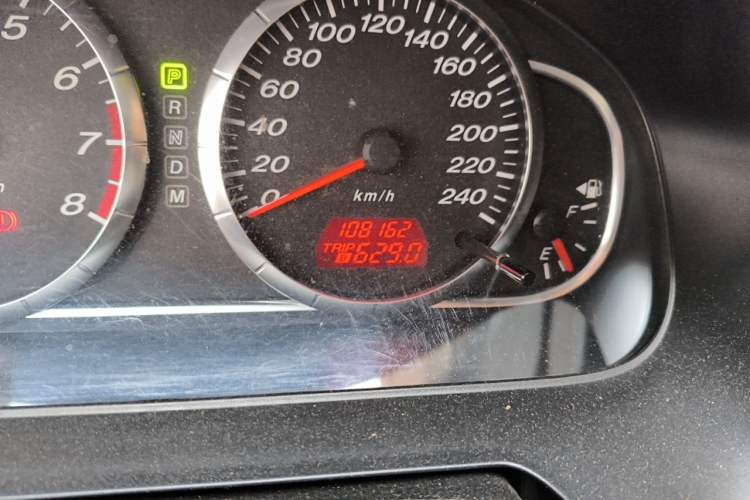 Used Mazda 6 2013 2.0L Automatic Fashion Edition Odometer Close Up