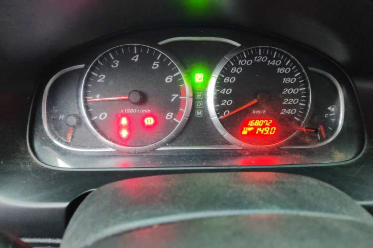 Used Mazda 6 2013 2.0L Automatic Fashion Edition Odometer Close Up
