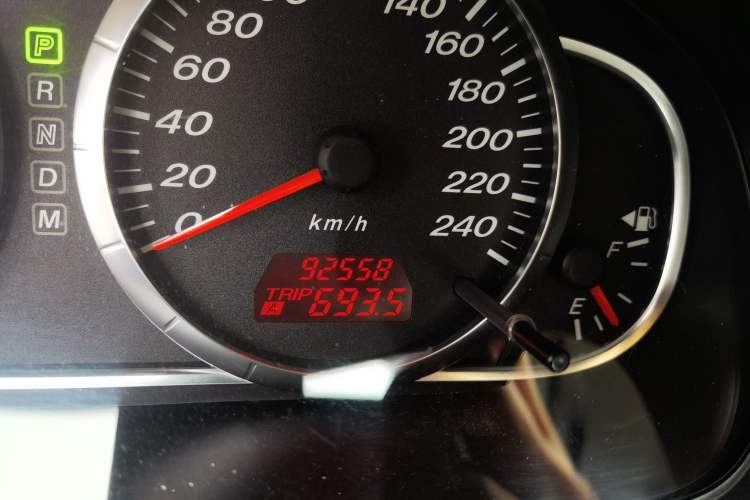 Used Mazda 6 2013 2.0L Automatic Fashion Edition Odometer Close Up