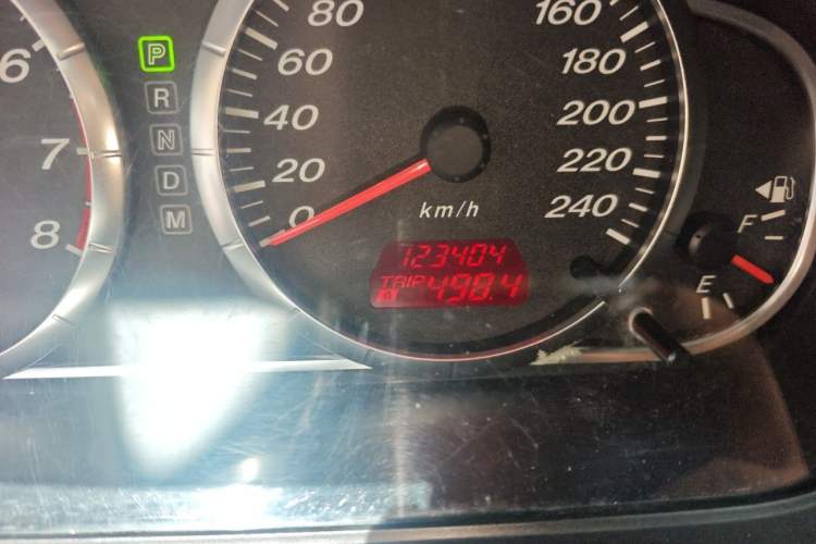Used Mazda 6 2013 2.0L Automatic Fashion Edition Odometer Close Up
