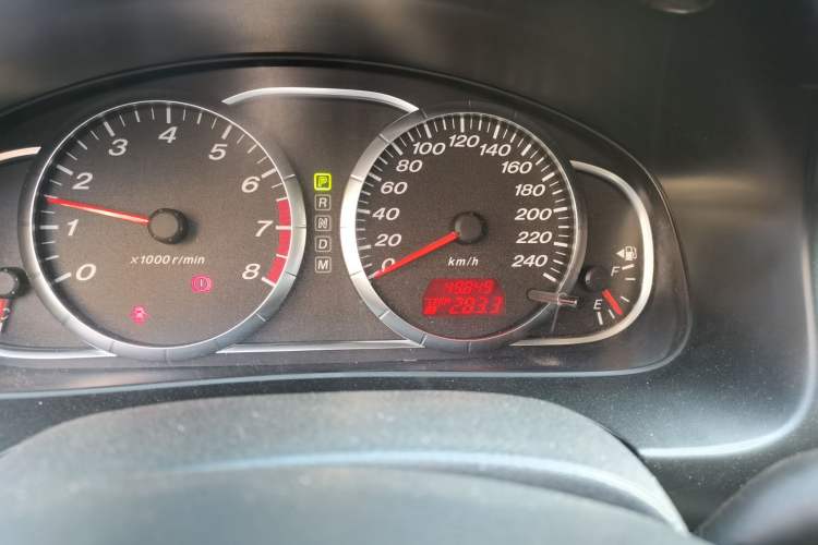 Used Mazda 6 2013 2.0L Automatic Fashion Edition Odometer Close Up