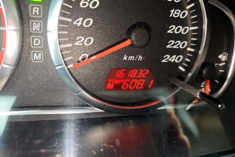 Used Mazda 6 2013 2.0L Automatic Fashion Edition Odometer Close Up