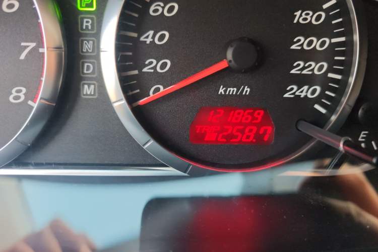 Used Mazda 6 2013 2.0L Automatic Fashion Edition Odometer Close Up