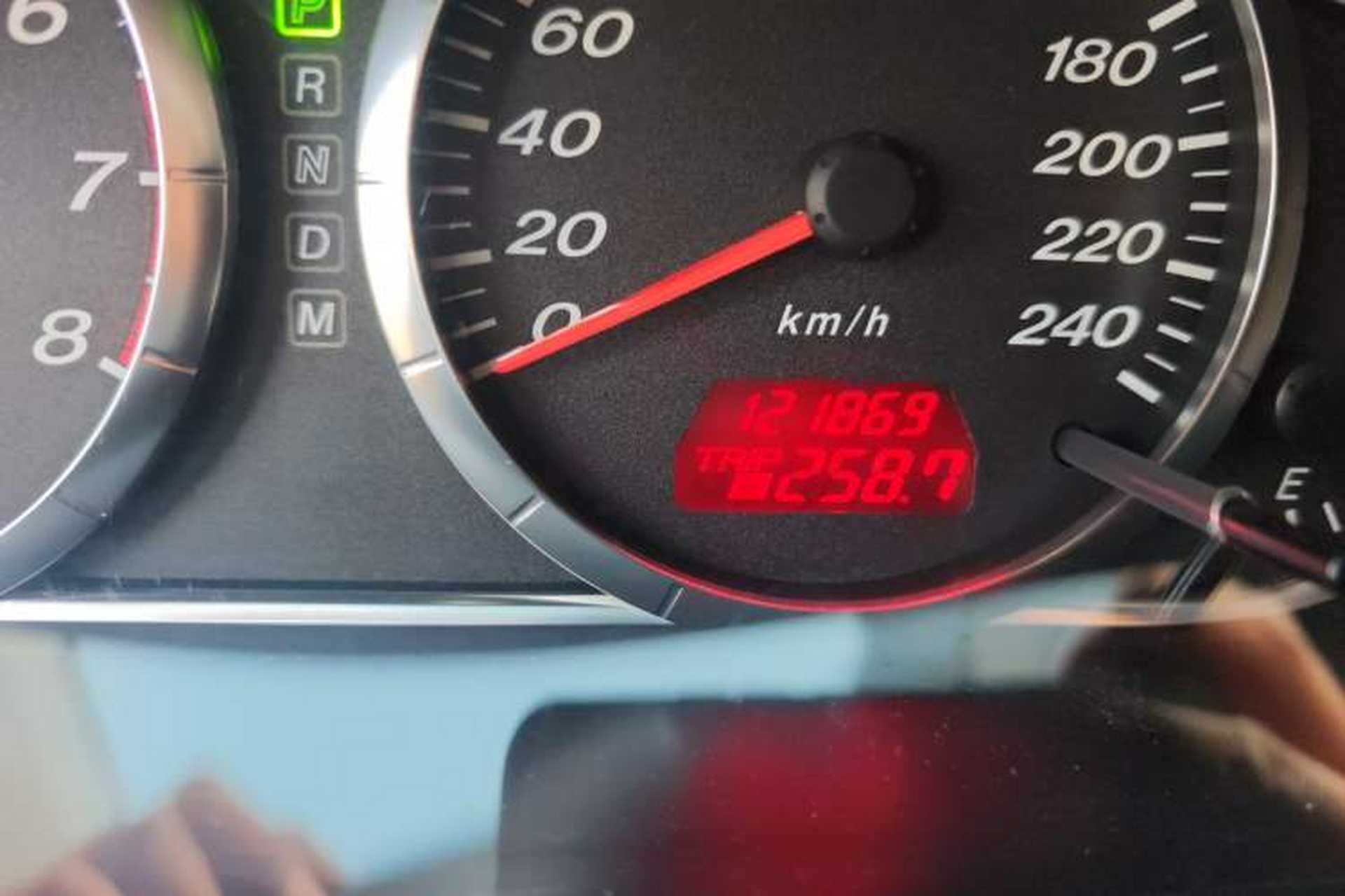 Used Mazda 6 2013 2.0L Automatic Fashion Edition Odometer Close Up