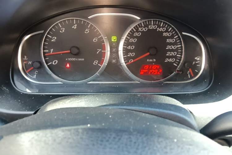 Used Mazda 6 2013 2.0L Automatic Fashion Edition Odometer Close Up