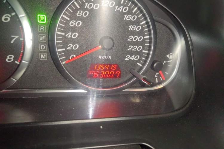 Used Mazda 6 2013 2.0L Automatic Fashion Edition Odometer Close Up