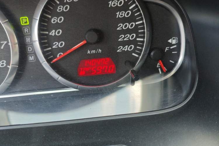 Used Mazda 6 2013 2.0L Automatic Fashion Edition Odometer Close Up