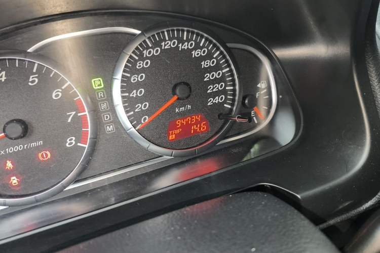 Used Mazda 6 2014 2.0L Automatic Classic Version Odometer Close Up