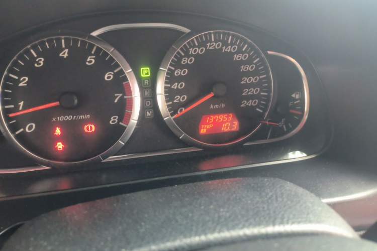 Used Mazda 6 2014 2.0L Automatic Classic Version Odometer Close Up