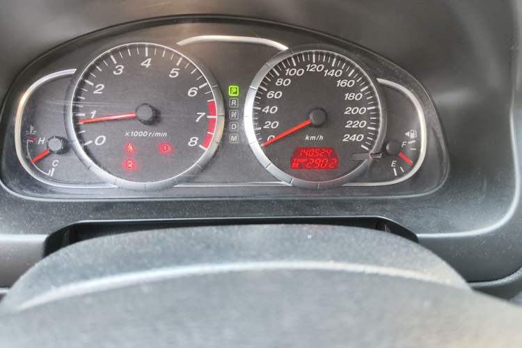 Used Mazda 6 2014 2.0L Automatic Classic Version Odometer Close Up