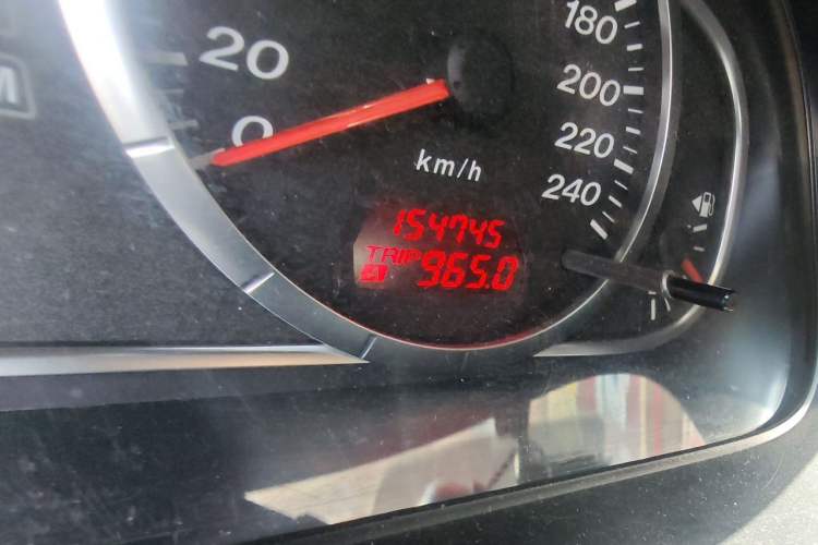 Used Mazda 6 2014 2.0L Automatic Classic Version Odometer Close Up