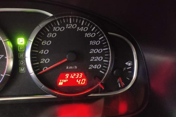 Used Mazda 6 2014 2.0L Automatic Classic Version Odometer Close Up
