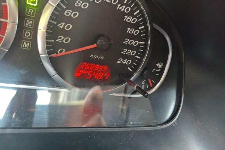Used Mazda 6 2014 2.0L Automatic Classic Version Odometer Close Up