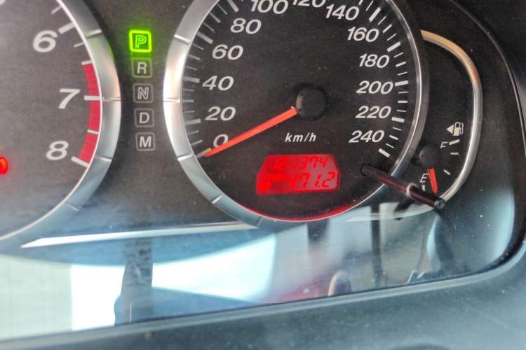 Used Mazda 6 2014 2.0L Automatic Classic Version Odometer Close Up