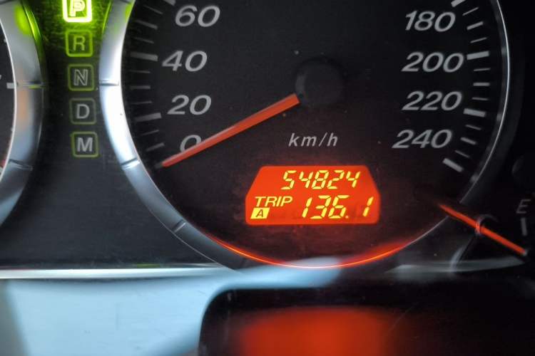 Used Mazda 6 2014 2.0L Automatic Classic Version Odometer Close Up
