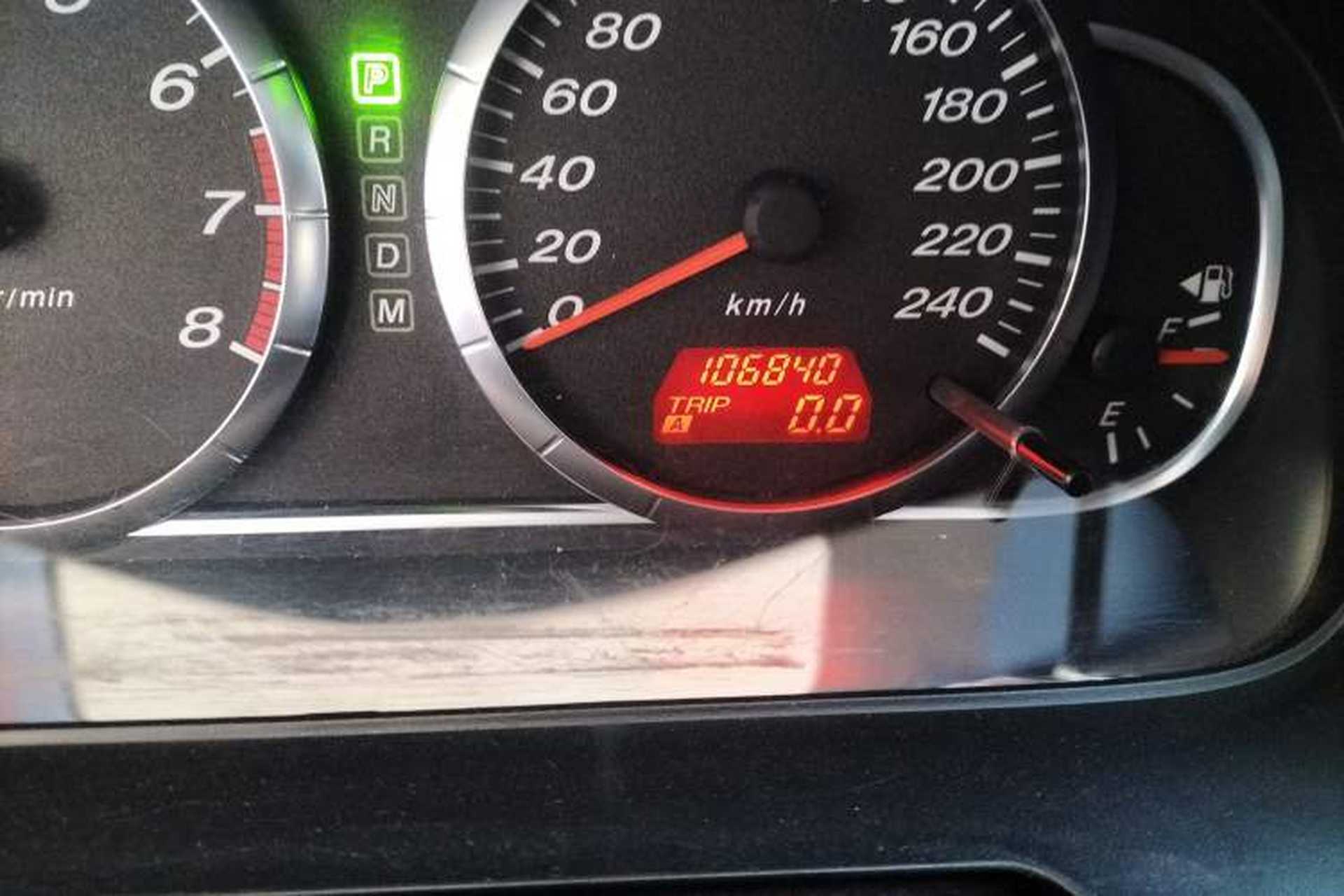Used Mazda 6 2014 2.0L Automatic Classic Version Odometer Close Up