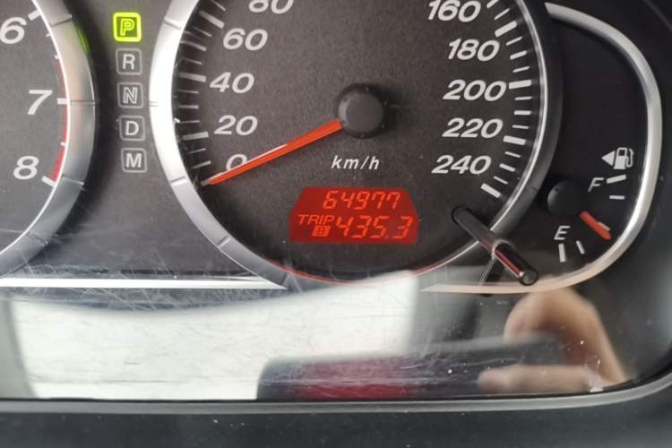 Used Mazda 6 2014 2.0L Automatic Classic Version Odometer Close Up