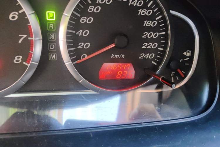 Used Mazda 6 2014 2.0L Automatic Classic Version Odometer Close Up