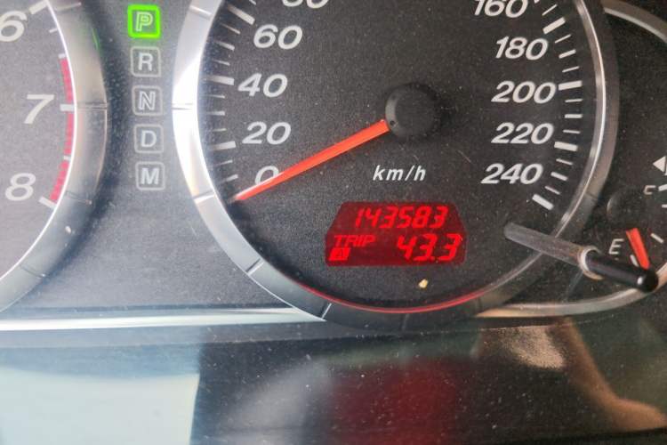 Used Mazda 6 2014 2.0L Automatic Classic Version Odometer Close Up
