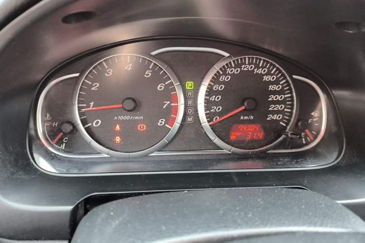 Used Mazda 6 2014 2.0L Automatic Classic Version Odometer Close Up