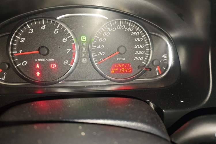 Used Mazda 6 2014 2.0L Automatic Classic Version Odometer Close Up