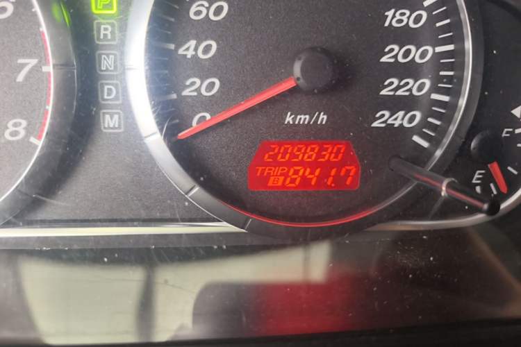 Used Mazda 6 2014 2.0L Automatic Classic Version Odometer Close Up