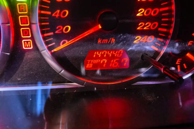 Used Mazda 6 2014 2.0L Automatic Classic Version Odometer Close Up