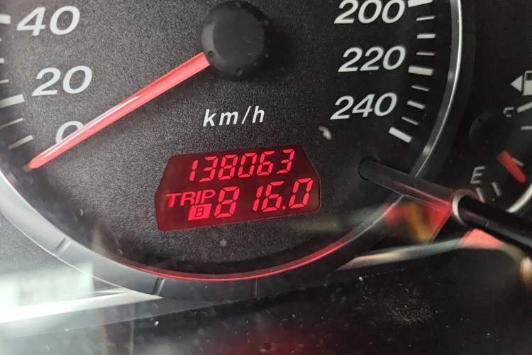 Used Mazda 6 2014 2.0L Automatic Classic Version Odometer Close Up