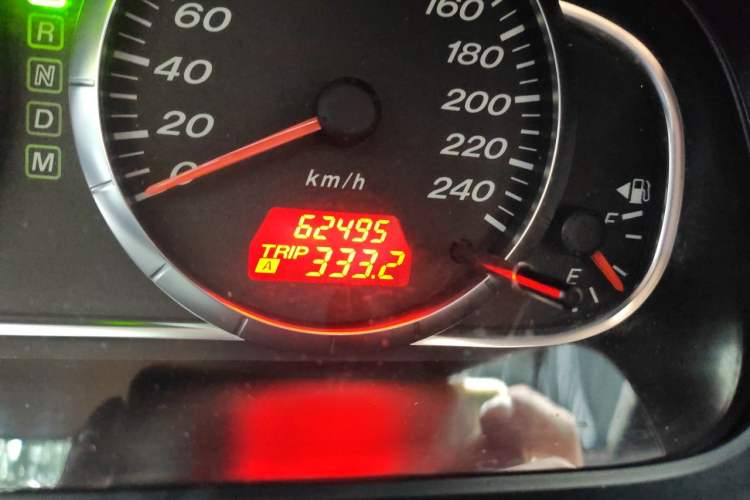 Used Mazda 6 2014 2.0L Automatic Classic Version Odometer Close Up