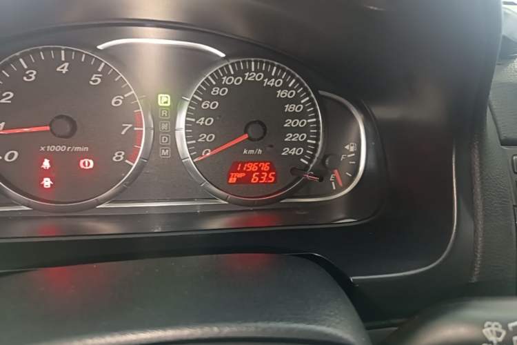 Used Mazda 6 2014 2.0L Automatic Classic Version Odometer Close Up