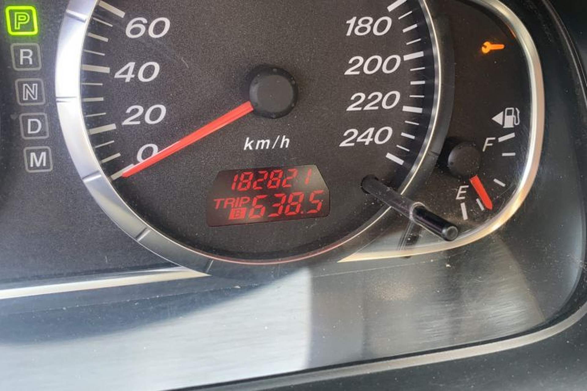 Used Mazda 6 2014 2.0L Automatic Classic Version Odometer Close Up