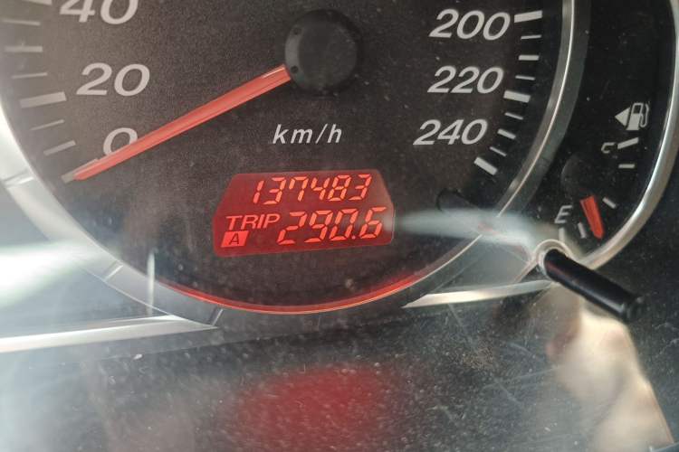 Used Mazda 6 2014 2.0L Automatic Classic Version Odometer Close Up