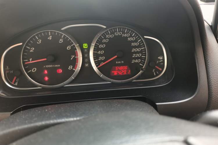 Used Mazda 6 2015 2.0L Automatic Classic Version Odometer Close Up