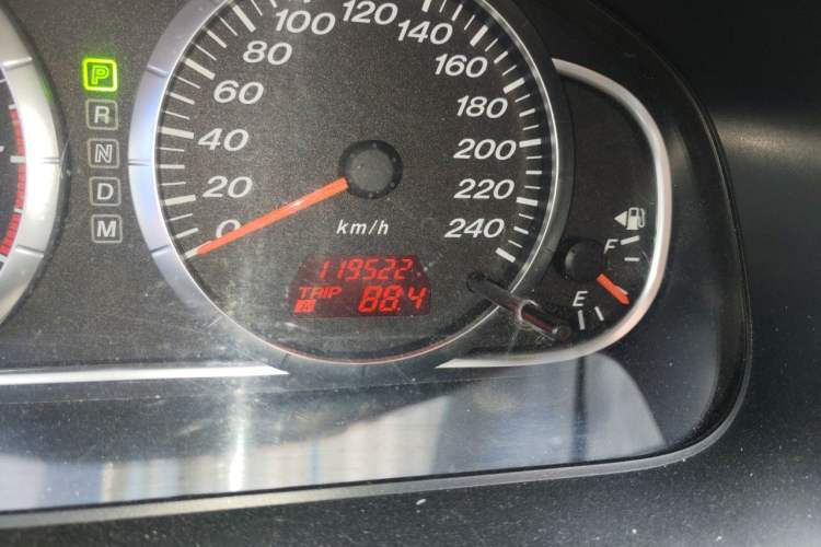 Used Mazda 6 2015 2.0L Automatic Fashion Edition Odometer Close Up