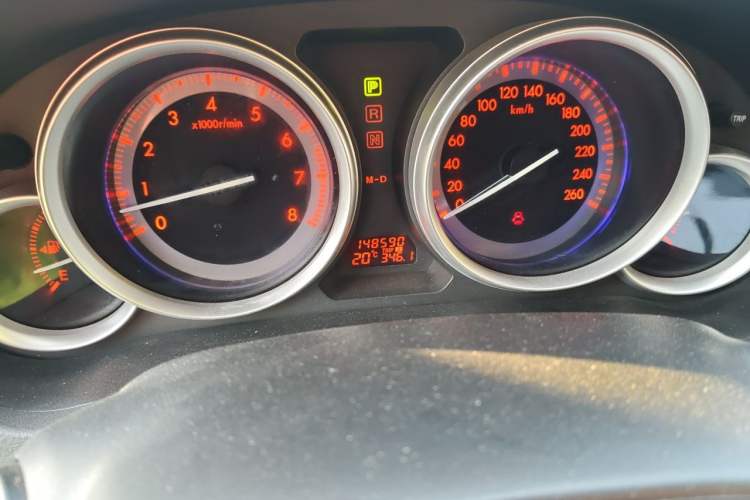 Used Mazda 6 2015 2.0L Automatic Elite Edition Odometer Close Up