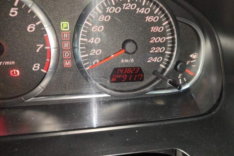 Used Mazda 6 2015 2.0L Automatic Fashion Edition Odometer Close Up