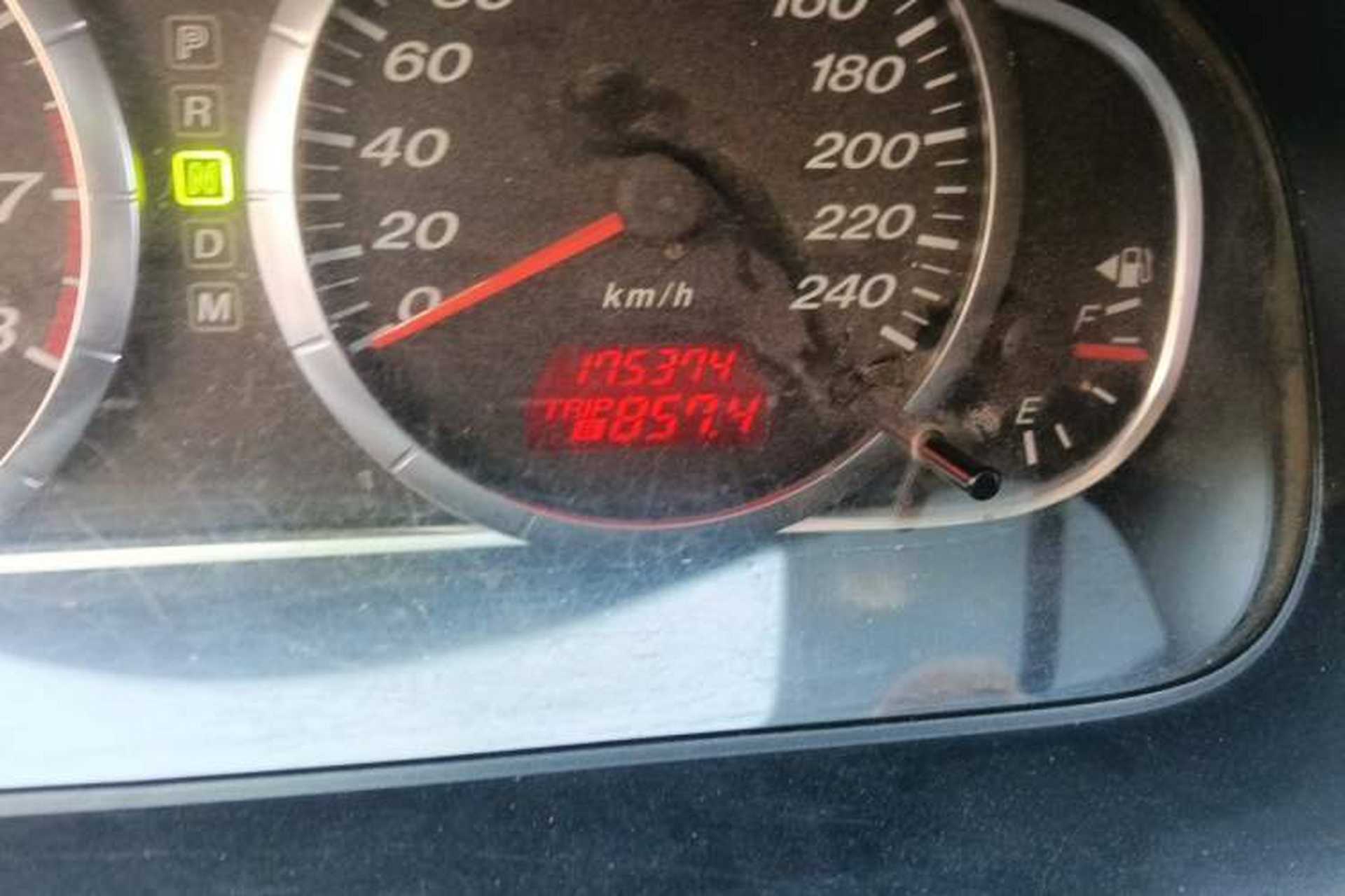 Used Mazda 6 2015 2.0L Automatic Fashion Edition Odometer Close Up