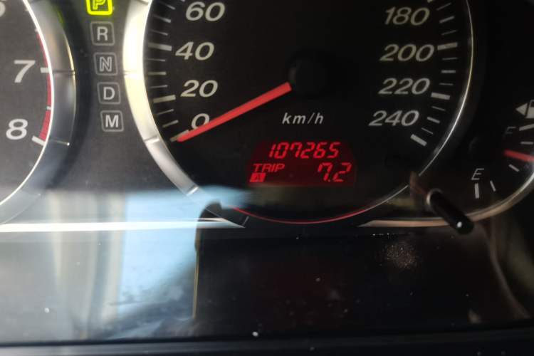 Used Mazda 6 2015 2.0L Automatic Classic Version Odometer Close Up