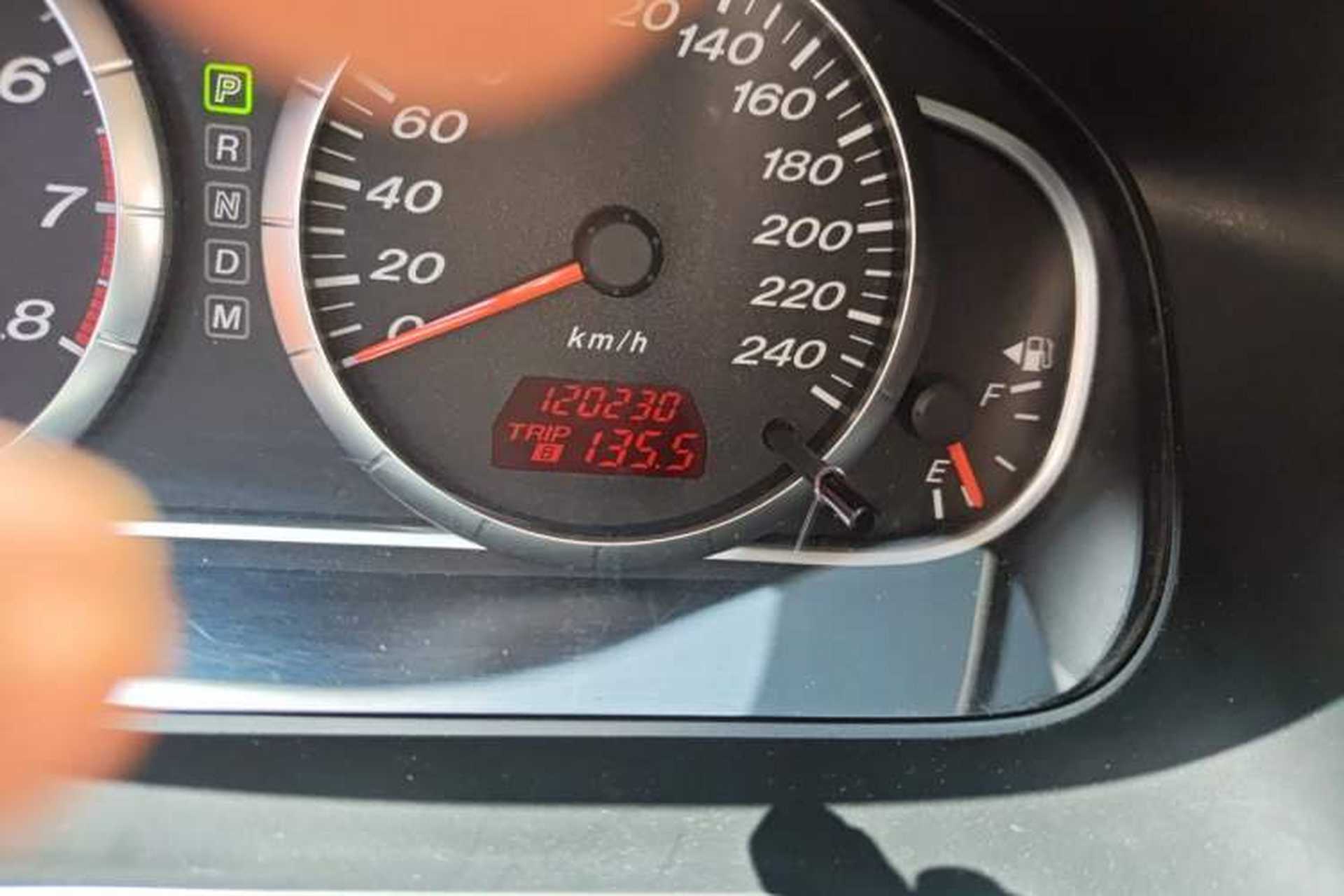 Used Mazda 6 2015 2.0L Automatic Classic Version Odometer Close Up