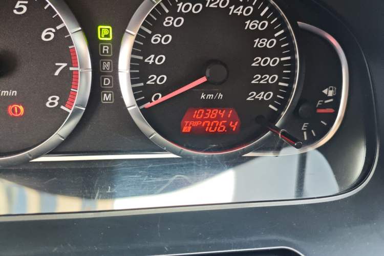 Used Mazda 6 2015 2.0L Automatic Classic Version Odometer Close Up