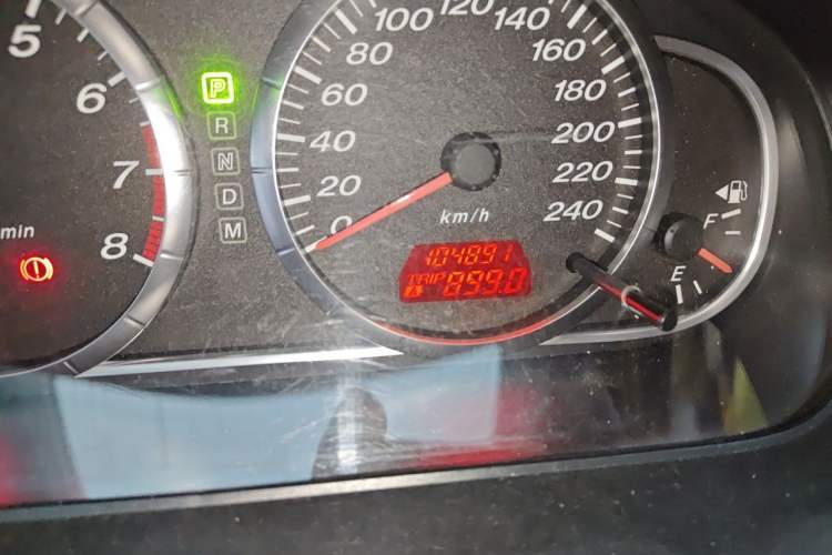 Used Mazda 6 2015 2.0L Automatic Classic Version Odometer Close Up