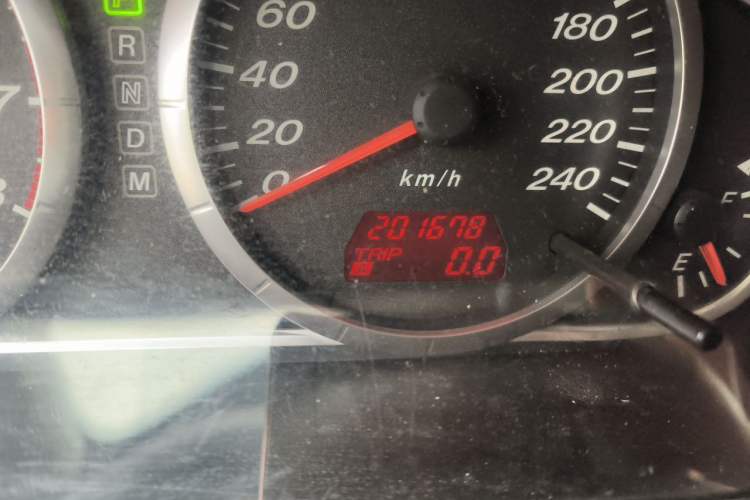 Used Mazda 6 2015 2.0L Automatic Fashion Edition Odometer Close Up